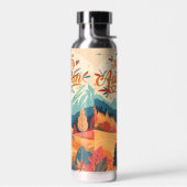 Herbst/Herbst/Blätter/farbig Trinkflasche (Links)