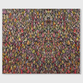 Herbst Herbst-Blätter Geschenkpapier (Flach)