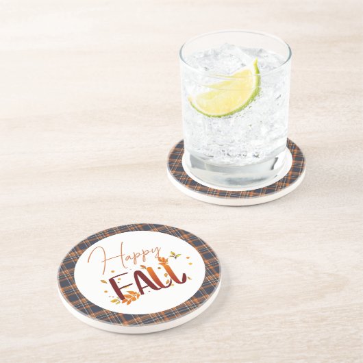 Herbst/Herbst/Blätter Getränkeuntersetzer (Seite)