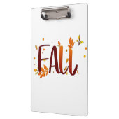 Herbst/Herbst/Blätter Klemmbrett (Links)