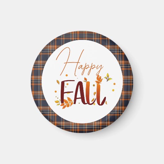 Herbst/Herbst/Blätter Magnet (Vorne)