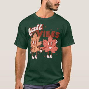 Herbst-Herbst-Blätter & Pumpkin Bitte fallen als T-Shirt