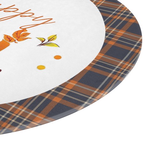 Herbst/Herbst/Blätter Schneidebrett (Ecke)