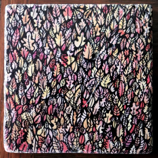 Herbst Herbst-Blätter Steinuntersetzer