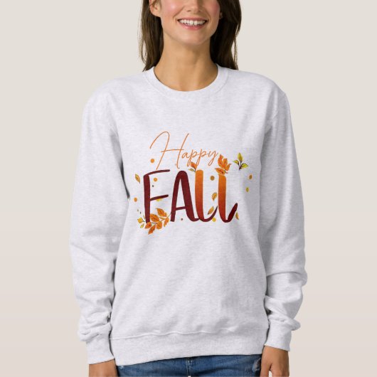 Herbst/Herbst/Blätter Sweatshirt (Vorderseite)