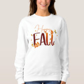 Herbst/Herbst/Blätter Sweatshirt (Vorderseite)