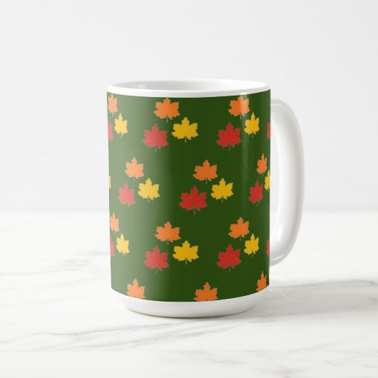 Herbst/Herbst/Blätter Tasse (VorderseiteRechts)