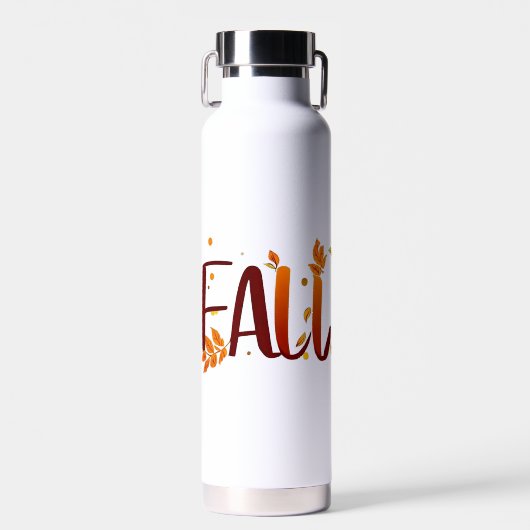 Herbst/Herbst/Blätter Trinkflasche (Vorne)