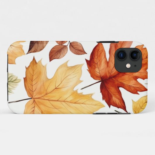 Herbst Herbst bleibt Abstrakt Case-Mate iPhone Hülle (Rückseite (Horizontal))