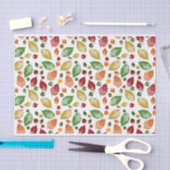 Herbst Herbst bleibt farbenfroh rustikal Seidenpapier (Handwerk)