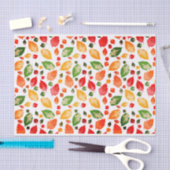 Herbst Herbst bleibt farbenfroh rustikal Seidenpapier (Handwerk)