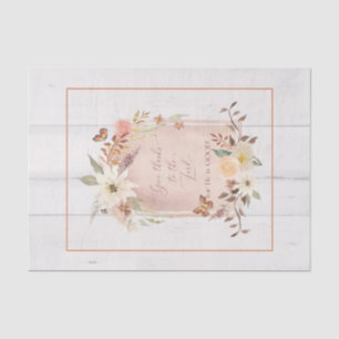 Herbst Herbst Blumen geben Dank Lord Decoupage Seidenpapier
