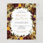 Herbst-Herbst: Blumenzellenausschreibung Flyer (Vorne)