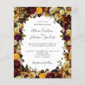 Herbst-Herbst: Blumenzellenausschreibung Flyer (Vorne)