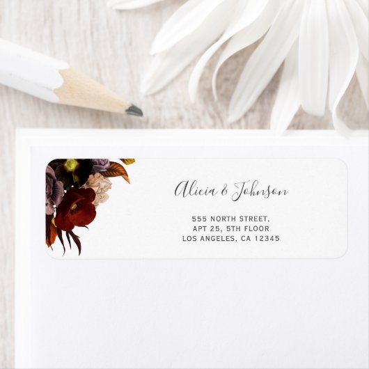 Herbst Herbst Blumenzettel (Insitu)