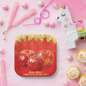 Herbst Herbst Canded Apple Party Pappteller (Party)