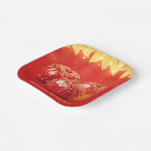 Herbst Herbst Canded Apple Party Pappteller (Gewinkelt)