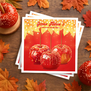 Herbst Herbst Canded Apple Party Serviette