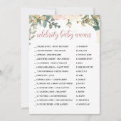 Herbst Herbst Celebrity Baby Name Baby Shooting Ga Einladung (Vorderseite)