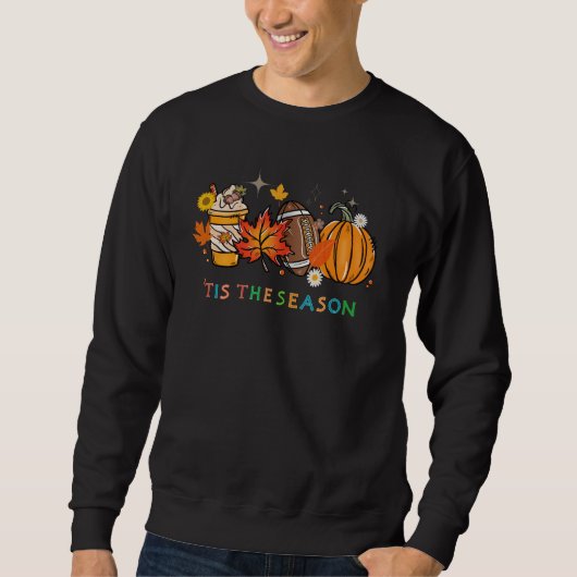 Herbst Herbst Erntedank Design der Saison Sweatshirt (Vorderseite)