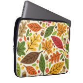 Herbst Herbst Erntedank Ernte Blätter fallen Laptopschutzhülle (Vorne Rechts)
