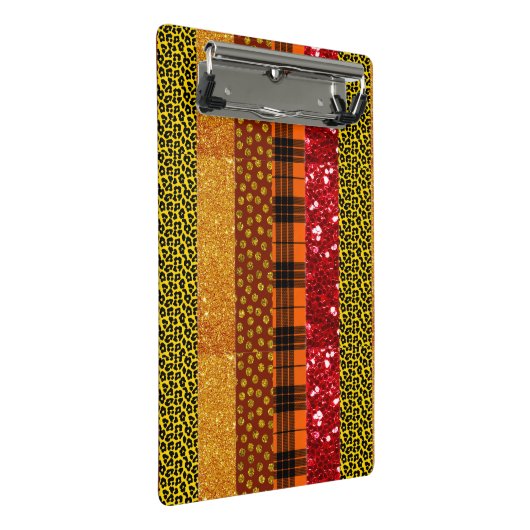 Herbst Herbst Erntedank Ernte Blätter fallen Mini Klemmbrett (Schrägansicht)