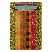 Herbst Herbst Erntedank Ernte Blätter fallen Mini Klemmbrett (Vorderseite)