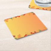 Herbst Herbst Erntedank Ernte Blätter fallen Rechteckiger Pappuntersetzer (angewinkelt)