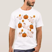 Herbst Herbst Erntedank Ernte Blätter fallen T-Shirt (Vorderseite)