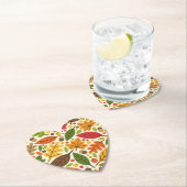 Herbst Herbst Erntedank Ernte Blätter fallen Untersetzer (Vor Ort)