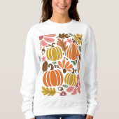 Herbst-Herbst-Erntedank Sweatshirt (Vorderseite)