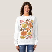 Herbst-Herbst-Erntedank Sweatshirt (Vorne ganz)