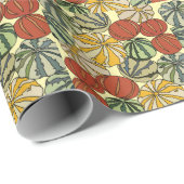 Herbst Herbst farbenfrohe Pumpkins Geschenkpapier (Rolleneckpunkt)