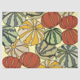 Herbst Herbst farbenfrohe Pumpkins Seidenpapier