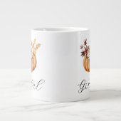 Herbst Herbst Geburtstag Kaffee Tasse Personalisie (Vorderseite)