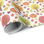 Herbst Herbst Geschenkpapier (Rolleneckpunkt)