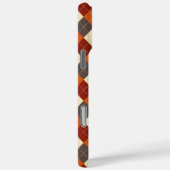 Herbst/Herbst Gingham-Muster Case-Mate iPhone Hülle (Rückseite / Rechts)