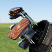 Herbst/Herbst Gingham-Muster Golf Headcover (In Situ)