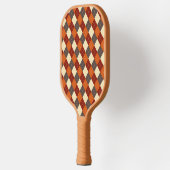 Herbst/Herbst Gingham-Muster Pickleball Schläger (Links)