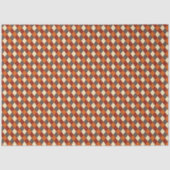 Herbst/Herbst Gingham-Muster Seidenpapier (Vorderseite)