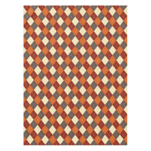 Herbst/Herbst Gingham-Muster Tischdecke