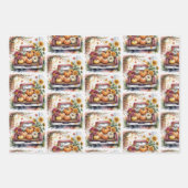 Herbst, Herbst, Halloween, Erntedank, Country Fall Geschenkpapier Set (Vorderseite 3)