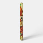 Herbst/Herbst/Halloween/Kürbis/Skelett Samsung Galaxy Hülle (Linke Seite)