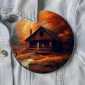 Herbst/Herbst/Halloween/rustikale Malerei Button (Beispiel)