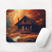 Herbst/Herbst/Halloween/rustikale Malerei Mousepad (Mit Mouse)