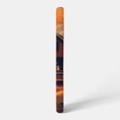 Herbst/Herbst/Halloween/rustikale Malerei Samsung Galaxy Hülle (Linke Seite)