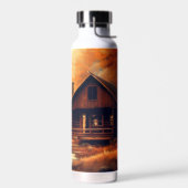 Herbst/Herbst/Halloween/rustikale Malerei Trinkflasche (Links)