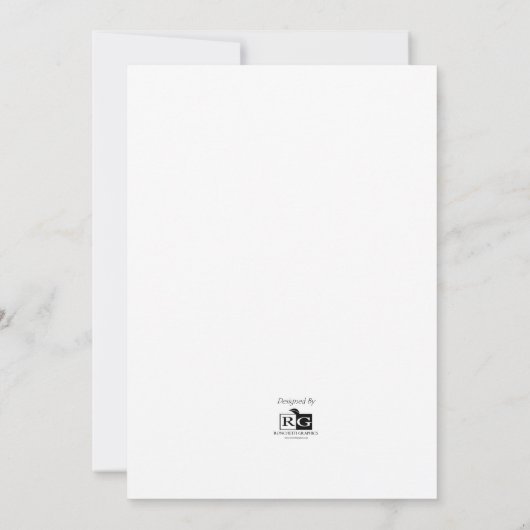 Herbst Herbst Herbst Herbst Einladungen für Hochze (Rückseite)