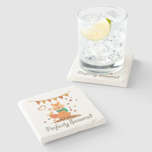 Herbst/Herbst/Herbst/Herbst/Herbst Steinuntersetzer (Seitenansicht)