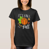 Herbst Herbst Herbst Wasserfarbe T-Shirt (Vorderseite)